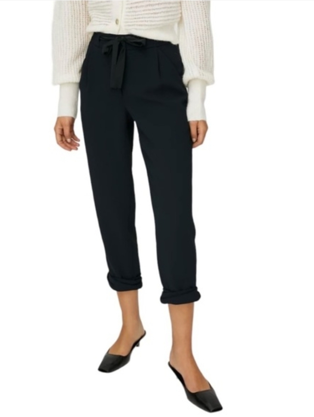 Aritzia Wilfred Allant Pants In Black Sz 4